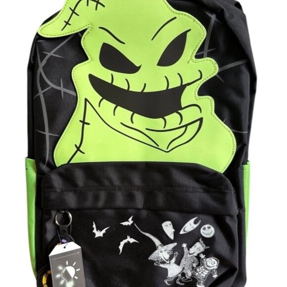 The Nightmare Before Christmas Oogie Boogie Glow-In-The-Dark Backpack - Picture 1 of 5